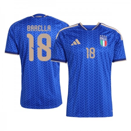 Italia Barella 18 Koti Mm-Kisat 2026 - Jalkapallo Pelipaidat (S/S) Italia Barella 18 Koti Mm-Kisat 2026 - Jalkapallo Pelipaidat (S/S)