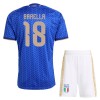Italia Barella 18 Lasten Koti Mm-Kisat 2026 - Jalkapallo Pelipaidat (S/S) Italia Barella 18 Lasten Koti Mm-Kisat 2026 - Jalkapallo Pelipaidat (S/S)