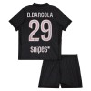 Paris Saint-Germain B. Barcola 29 Jordan Lasten Neljäs 2025-26 - Jalkapallo Pelipaidat (S/S) Paris Saint-Germain B. Barcola 29 Jordan Lasten Neljäs 2025-26 - Jalkapallo Pelipaidat (S/S)