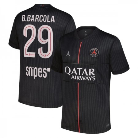 Paris Saint-Germain B. Barcola 29 Jordan Neljäs 2025-26 - Jalkapallo Pelipaidat (S/S) Paris Saint-Germain B. Barcola 29 Jordan Neljäs 2025-26 - Jalkapallo Pelipaidat (S/S)