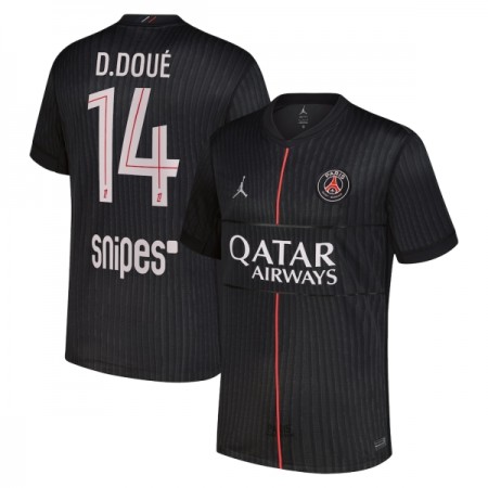 Paris Saint-Germain D. Doue 14 Jordan Neljäs 2025-26 - Jalkapallo Pelipaidat (S/S) Paris Saint-Germain D. Doue 14 Jordan Neljäs 2025-26 - Jalkapallo Pelipaidat (S/S)