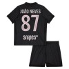 Paris Saint-Germain Joao Neves 87 Jordan Lasten Neljäs 2025-26 - Jalkapallo Pelipaidat (S/S) Paris Saint-Germain Joao Neves 87 Jordan Lasten Neljäs 2025-26 - Jalkapallo Pelipaidat (S/S)