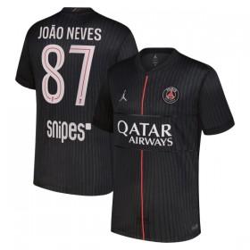 Paris Saint-Germain Joao Neves 87 Jordan Neljäs 2025-26 - Jalkapallo Pelipaidat (S/S)