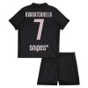 Paris Saint-Germain Kvaratskhelia 7 Jordan Lasten Neljäs 2025-26 - Jalkapallo Pelipaidat (S/S)