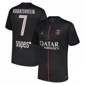 Paris Saint-Germain Kvaratskhelia 7 Jordan Neljäs 2025-26 - Jalkapallo Pelipaidat (S/S)