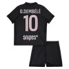 Paris Saint-Germain O. Dembele 10 Jordan Lasten Neljäs 2025-26 - Jalkapallo Pelipaidat (S/S) Paris Saint-Germain O. Dembele 10 Jordan Lasten Neljäs 2025-26 - Jalkapallo Pelipaidat (S/S)