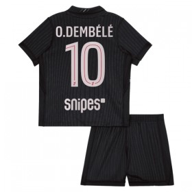 Paris Saint-Germain O. Dembele 10 Jordan Lasten Neljäs 2025-26 - Jalkapallo Pelipaidat (S/S)