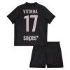Paris Saint-Germain Vitinha 17 Jordan Lasten Neljäs 2025-26 - Jalkapallo Pelipaidat (S/S) Paris Saint-Germain Vitinha 17 Jordan Lasten Neljäs 2025-26 - Jalkapallo Pelipaidat (S/S)