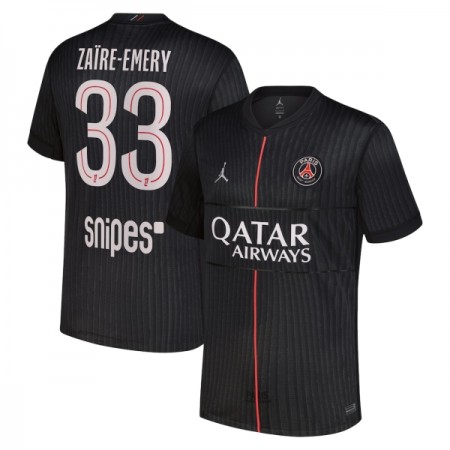 Paris Saint-Germain Zaire-Emery 33 Jordan Neljäs 2025-26 - Jalkapallo Pelipaidat (S/S)
