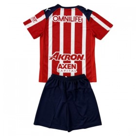 Chivas de CD Guadalajara Lasten Koti 2025-26 - Jalkapallo Pelipaidat (S/S)