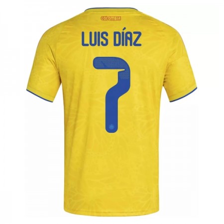 Kolumbia Luis Diaz 7 Koti Mm-Kisat 2026 - Jalkapallo Pelipaidat (S/S) Kolumbia Luis Diaz 7 Koti Mm-Kisat 2026 - Jalkapallo Pelipaidat (S/S)
