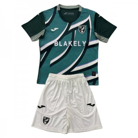 Norwich City Lasten Vieras 2025-26 - Jalkapallo Pelipaidat (S/S) Norwich City Lasten Vieras 2025-26 - Jalkapallo Pelipaidat (S/S)