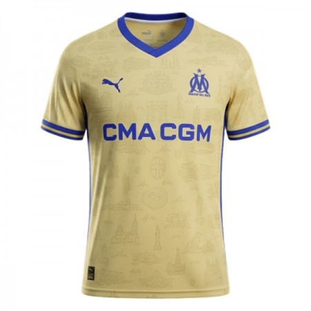 Olympique de Marseille Neljäs 2025-26 - Jalkapallo Pelipaidat (S/S) Olympique de Marseille Neljäs 2025-26 - Jalkapallo Pelipaidat (S/S)