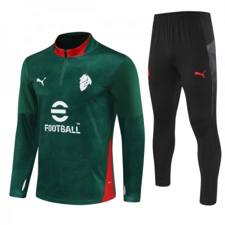 AC Milan Training Huppari Quarter-Zip Vihreä 2025-26