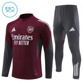 Arsenal Lasten Training Huppari Quarter-Zip Punainen 2025-26