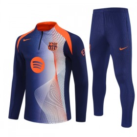 FC Barcelona Training Huppari Quarter-Zip Sininen 2025-26