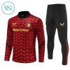 Feyenoord Rotterdam Lasten Training Huppari Quarter-Zip Punainen 2025-26 Feyenoord Rotterdam Lasten Training Huppari Quarter-Zip Punainen 2025-26