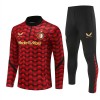 Feyenoord Rotterdam Training Huppari Quarter-Zip Punainen 2025-26 Feyenoord Rotterdam Training Huppari Quarter-Zip Punainen 2025-26