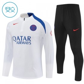 Paris Saint-Germain Lasten Training Huppari Quarter-Zip Valkoinen 2025-26