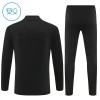 Real Madrid Lasten Training Huppari Quarter-Zip Musta 2025-26