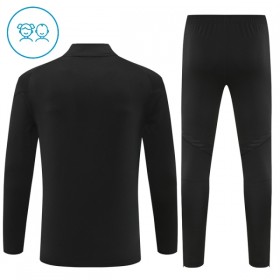 Real Madrid Lasten Training Huppari Quarter-Zip Musta 2025-26