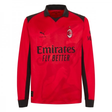 AC Milan Neljäs 2025-26 - Jalkapallo Pelipaidat (L/S)
