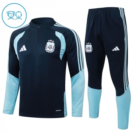 Argentiina Lasten Training Huppari Quarter-Zip laivaston 2026-27 Argentiina Lasten Training Huppari Quarter-Zip laivaston 2026-27