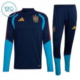 Espanja Lasten Training Huppari Quarter-Zip laivaston 2026-27