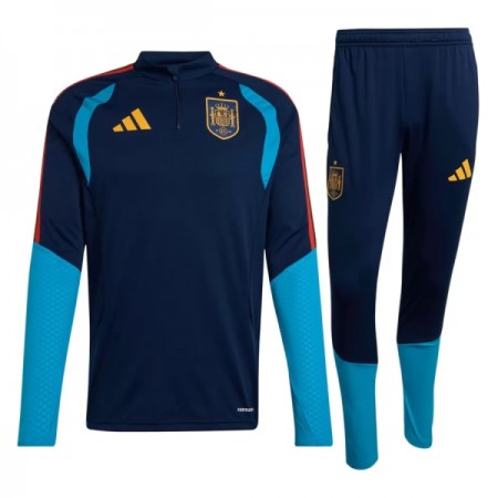 Espanja Training Huppari Quarter-Zip laivaston 2026-27 Espanja Training Huppari Quarter-Zip laivaston 2026-27