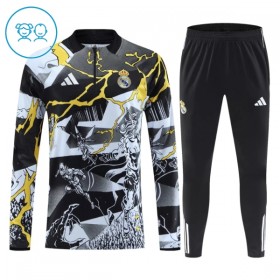 Real Madrid Marvel Lasten Training Huppari Quarter-Zip Musta 2026-27
