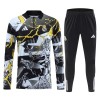 Real Madrid Marvel Training Huppari Quarter-Zip Musta 2026-27 Real Madrid Marvel Training Huppari Quarter-Zip Musta 2026-27