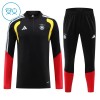Saksa Lasten Training Huppari Quarter-Zip Musta 2026-27