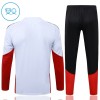 Saksa Lasten Training Huppari Quarter-Zip Valkoinen 2026-27