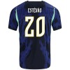Brasilia Estevao 20 Vieras Mm-Kisat 2026 - Jalkapallo Pelipaidat (S/S) Brasilia Estevao 20 Vieras Mm-Kisat 2026 - Jalkapallo Pelipaidat (S/S)