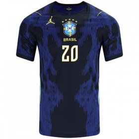 Brasilia Estevao 20 Vieras Mm-Kisat 2026 - Jalkapallo Pelipaidat (S/S)