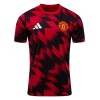 Manchester United Pre-Match Punainen 2025-26 - Jalkapallo Pelipaidat (S/S) Manchester United Pre-Match Punainen 2025-26 - Jalkapallo Pelipaidat (S/S)
