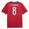 Portugali B. Fernandes 8 Koti Mm-Kisat 2026 - Jalkapallo Pelipaidat (S/S)