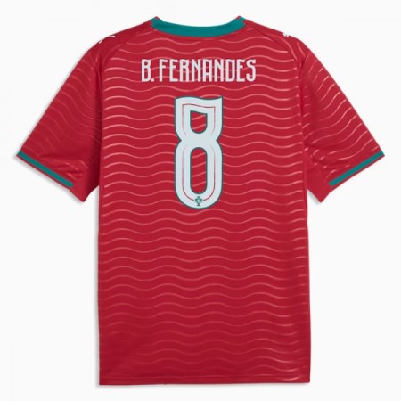 Portugali B. Fernandes 8 Koti Mm-Kisat 2026 - Jalkapallo Pelipaidat (S/S)