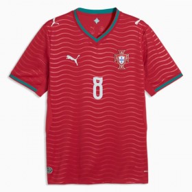 Portugali B. Fernandes 8 Koti Mm-Kisat 2026 - Jalkapallo Pelipaidat (S/S)