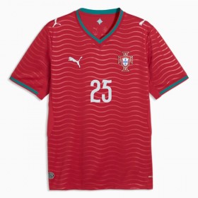 Portugali Nuno Mendes 25 Koti Mm-Kisat 2026 - Jalkapallo Pelipaidat (S/S)