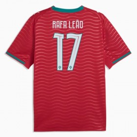 Portugali Rafael Leao 17 Koti Mm-Kisat 2026 - Jalkapallo Pelipaidat (S/S)
