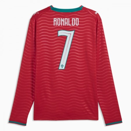 Portugali Ronaldo 7 Koti Mm-Kisat 2026 - Jalkapallo Pelipaidat (L/S) Portugali Ronaldo 7 Koti Mm-Kisat 2026 - Jalkapallo Pelipaidat (L/S)