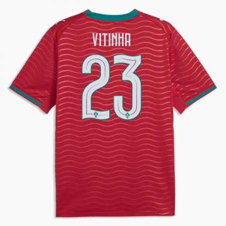 Portugali Vitinha 23 Koti Mm-Kisat 2026 - Jalkapallo Pelipaidat (S/S) Portugali Vitinha 23 Koti Mm-Kisat 2026 - Jalkapallo Pelipaidat (S/S)