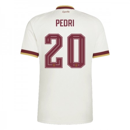 Espanja Pedri 20 Vieras Mm-Kisat 2026 - Jalkapallo Pelipaidat (S/S) Espanja Pedri 20 Vieras Mm-Kisat 2026 - Jalkapallo Pelipaidat (S/S)