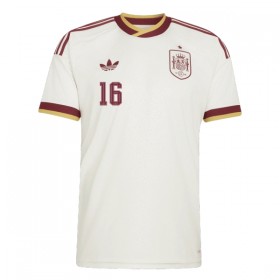 Espanja Rodrigo 16 Vieras Mm-Kisat 2026 - Jalkapallo Pelipaidat (S/S)