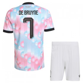 Belgia De Bruyne 7 Lasten Vieras Mm-Kisat 2026 - Jalkapallo Pelipaidat (S/S)