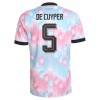 Belgia De Cuyper 5 Vieras Mm-Kisat 2026 - Jalkapallo Pelipaidat (S/S)