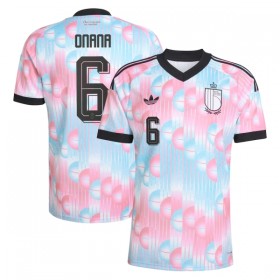 Belgia Onana 6 Vieras Mm-Kisat 2026 - Jalkapallo Pelipaidat (S/S)