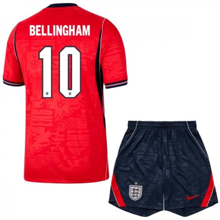 Englanti Bellingham 10 Lasten Vieras Mm-Kisat 2026 - Jalkapallo Pelipaidat (S/S)