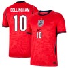 Englanti Bellingham 10 Vieras Mm-Kisat 2026 - Jalkapallo Pelipaidat (S/S)
